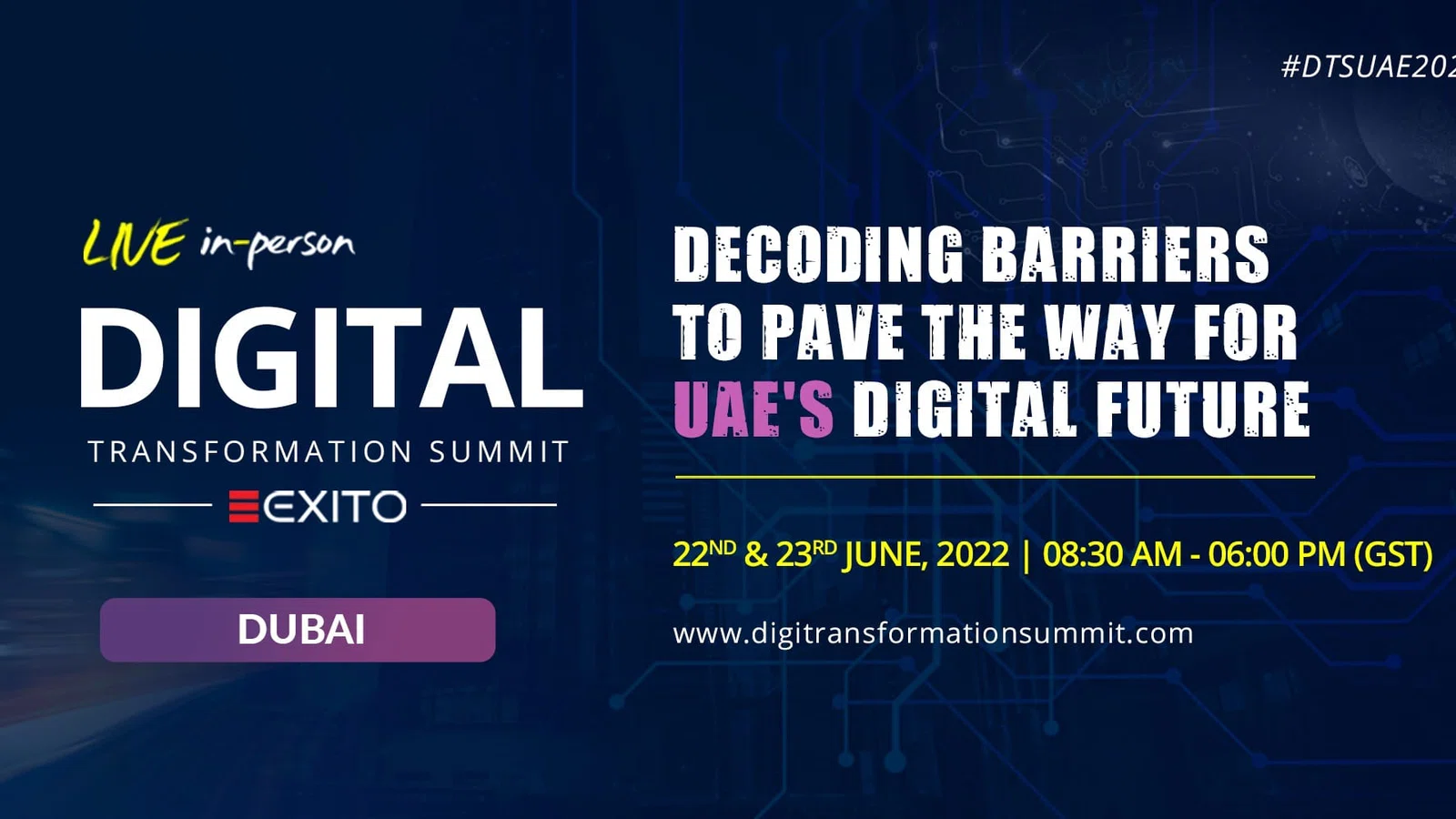 Digital transformation Summit UAE 2022