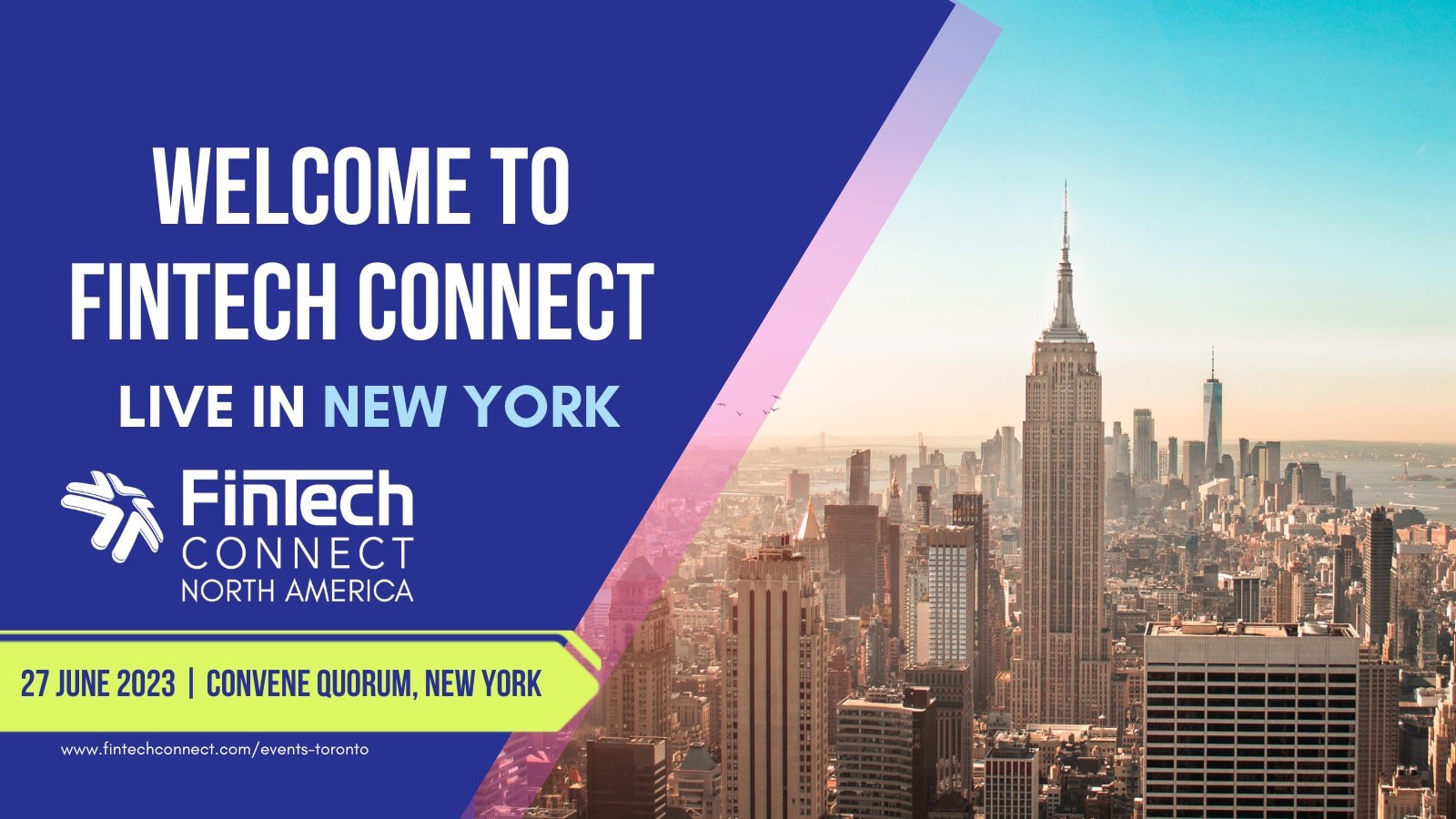 FinTech Connect North America 2023 — FINTECHNA